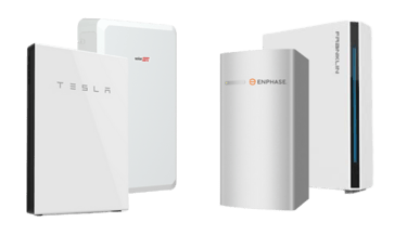 Picture of Various Home Solar Batteries